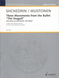 3 Movements from the Ballet "The Seagull" - Flute, Oboe, Clarinet, and Piano