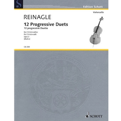 12 Progressive Duets, Op. 2 - Cello Duet