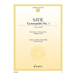 Gymnopedie No. 1 - Viola and Piano
