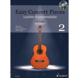 Easy Concert Pieces, Book 2 (Bk/CD) - Classical Guitar