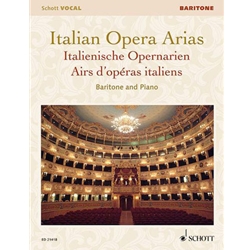 Italian Opera Arias - Baritone Voice and Piano