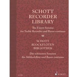 Finest Sonatas for Treble Recorder and Basso Continuo