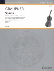 Sonata in G Minor, GWV 711 - Violin (or Flute) and Piano