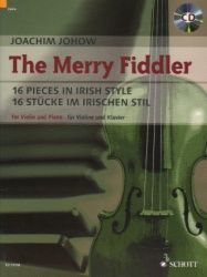 Merry Fiddler: 16 Pieces in Irish Style (Book/CD) - Violin and Piano