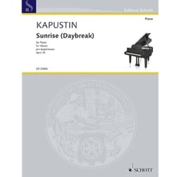 Sunrise (Daybreak) Op. 26 - Piano Solo