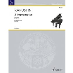 3 Impromptus, Op. 66 - Piano Solo