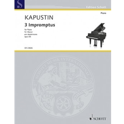 3 Impromptus, Op. 66 - Piano Solo