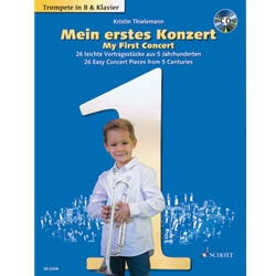 My First Concert - Trumpet and Piano (Book/CD)