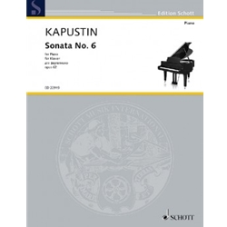 Sonata No. 6, Op. 62 - Piano Solo