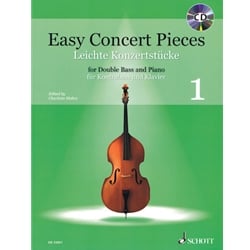 Easy Concert Pieces, Book 1 - String Bass and Piano