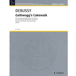 Golliwogg's Cakewalk - String Quartet (opt. Bass)