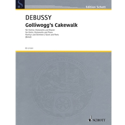 Golliwogg's Cakewalk - Violin, Cello, and Piano