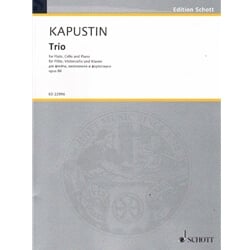 Trio, Op. 86 - Flute, Cello, and Piano