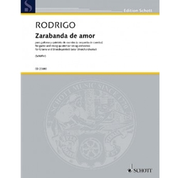 Zarabanda de amor - Guitar and String Quintet