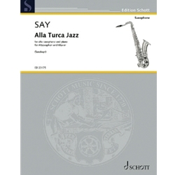 Alla Turca Jazz, Op. 5b -  Alto Saxophone and Piano