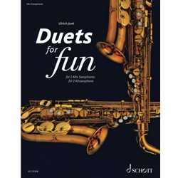 Duets for Fun - for 2 Alto Saxophones Performance Score