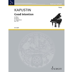 Good Intention Op. 137 - Piano Solo