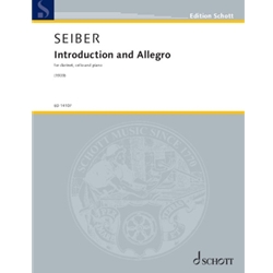 Introduction and Allegro - Clarinet in A, Cello and Piano