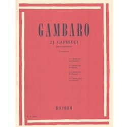 21 Capriccios - Clarinet