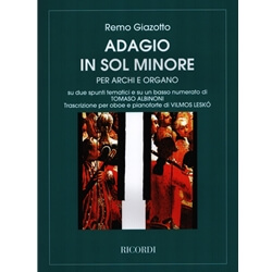 Adagio in G Minor - Oboe and Piano