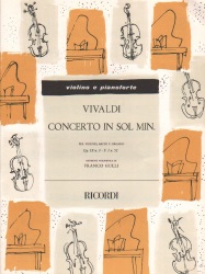 Concerto in G Minor, Op. 9 No. 3, RV 334 - Violin and Piano