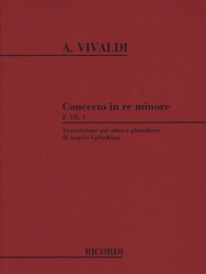 Concerto in D Minor RV 454 - Oboe and Piano
