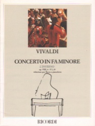 Concerto in F Minor "Winter" - Flute and Piano