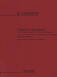 Adagio in G Minor - Flute and Piano
