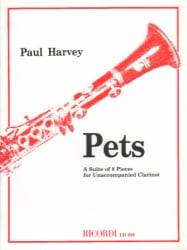 Pets: Suite of 8 Pieces - Clarinet Unaccompanied