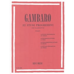 22 Progressive Studies - Clarinet
