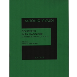 Concerto in F Major, RV 433, “La tempesta di mare” - Flute and Piano
