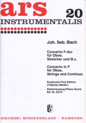 Concerto in F Major BWV 1053 - Oboe and Piano