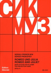 Selections from Romeo and Juliet, Op. 75 - Piano