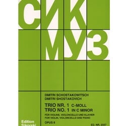 Trio No. 1 in C minor, Op. 8 - Violin, Cello and Piano