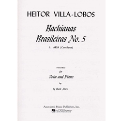 Aria from Bachianas Brasileiras No. 5 - Soprano Voice and Piano