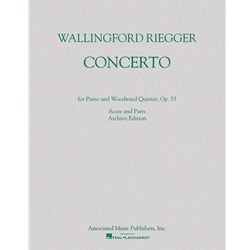 Concerto for Piano and Woodwind Quintet - Score and Parts