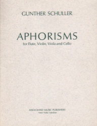 Aphorisms - Flute, Violin, Viola and Cello
