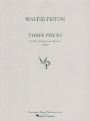 3 Pieces - Flute, Clarinet, and Bassoon