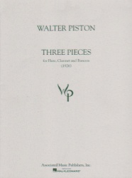 3 Pieces - Flute, Clarinet, and Bassoon