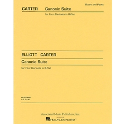 Canonic Suite - Clarinet Quartet