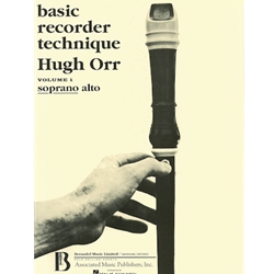 Orr: Basic Recorder Technique Vol 1 - C Recorders