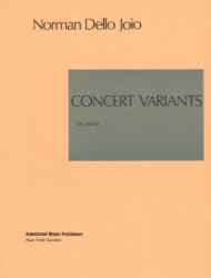 Concert Variants - Piano