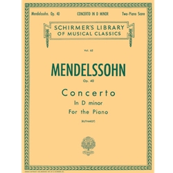 Concerto No. 2 In D Minor Op. 40 - Piano
