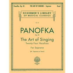 Art of Singing: 24 Vocalises, Op.81 - Soprano