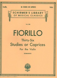 36 Studies or Caprices - Violin