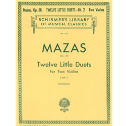 12 Little Duets, Op. 38, Book 2 - Violin Duet