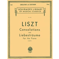 Consolations and Liebestraume - Piano
