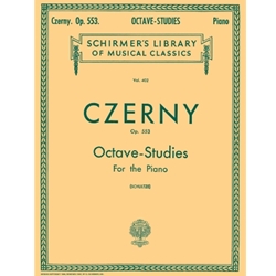 6 Octave Studies in Progressive Difficulty, Op. 553 - Piano Method