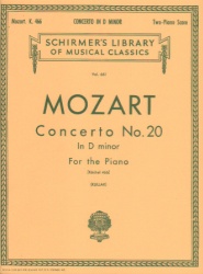 Concerto No. 20 in D Minor, K. 466 - Piano