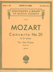 Concerto No. 20 in D Minor, K. 466 - Piano